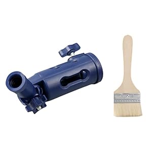 LIBOOI Multi Hoek Verf Borstel Extender, Paint Edger Tool Voor Hoge Plafonds Lange Verf Borstel Houder Zwanenhals Verf Borstel Handvat Voor Extension Pole
