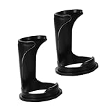 NIYANGLE 2stücke Rasierpinselhalter Für Rasierer Ständer Zum Trocknen Von Rasierpinseln Rasierpinsel-organizer Aus Kunststoff Tragbarer Bartpinselhalter Für Männer Platz Sparender Ständer f