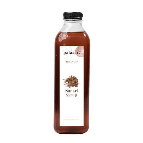 Choco Gaarden Nannari Juice | 1000 Ml | Nannari Syrup Mix with Water for Making Juice | Coolant & Refreshing Drink/Sharbat | Handmade Sharbath with Farm-Fresh Ingredients | Pack of 1