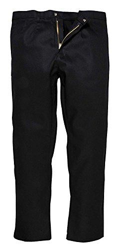 Portwest BZ30 Maximum Protection Bizweld Trousers Black, Large