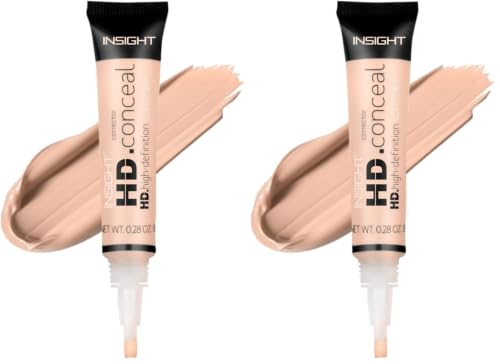 Image of INSIGHT HD Conceal |Creamy Formula |Matte Finish | Crease-Resistant | Lightweight |Dark Circles | Blemishes | Uneven Skin Tone |Sun Beige-8g (Pack of 2)
