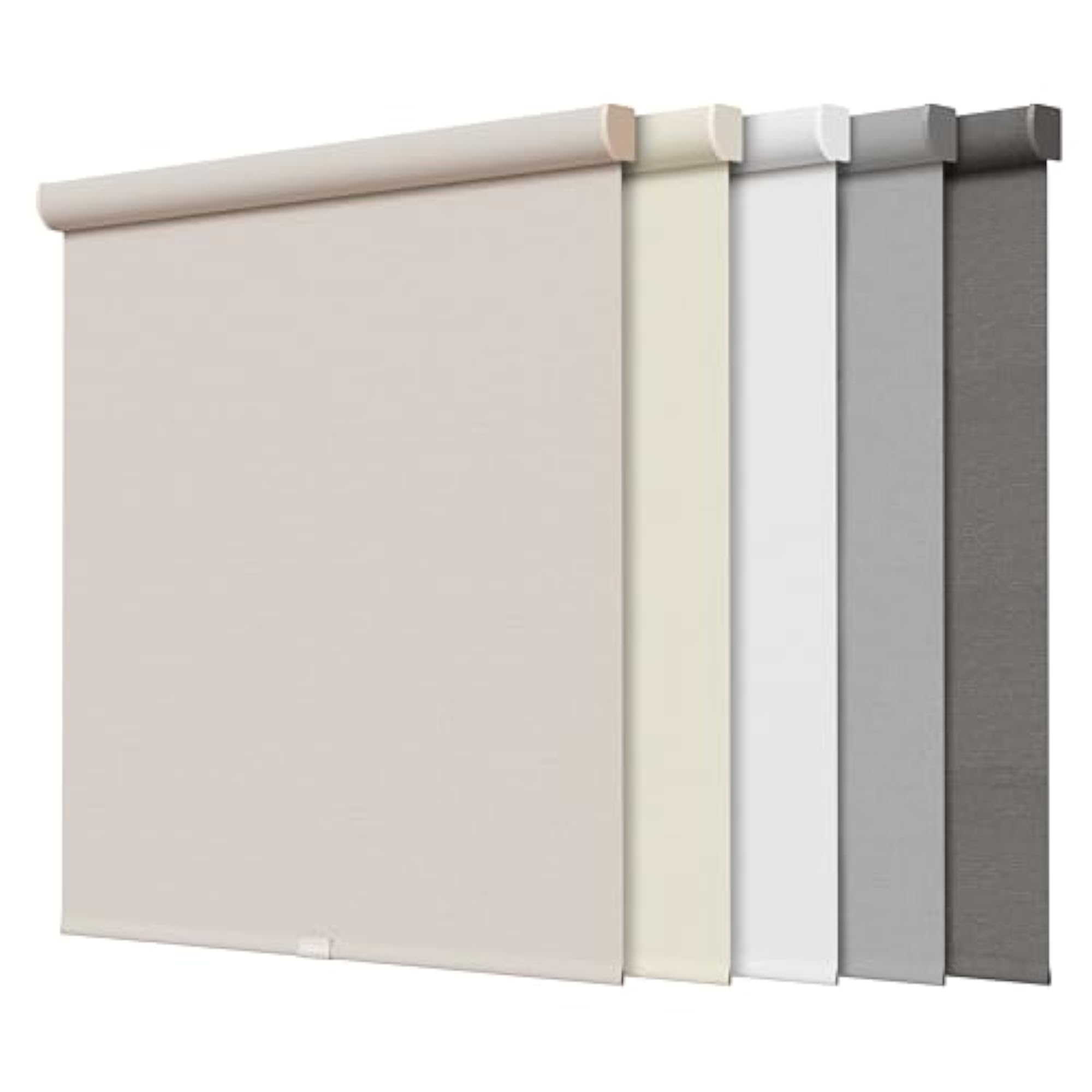 Cordless Blackout Fabric Roller Shades for Indoor Windows