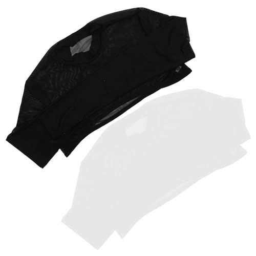 Top de malla de manga larga ideal para salir de fiesta en verano