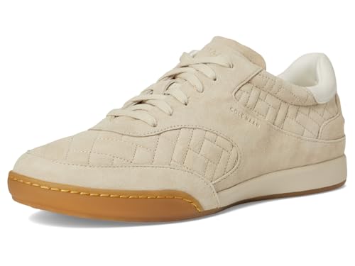 Cole Haan Cole Haan Women's Grandpro Jazlyn Sneakers, Light Sesame Suede/Ivory, 9.5-B US