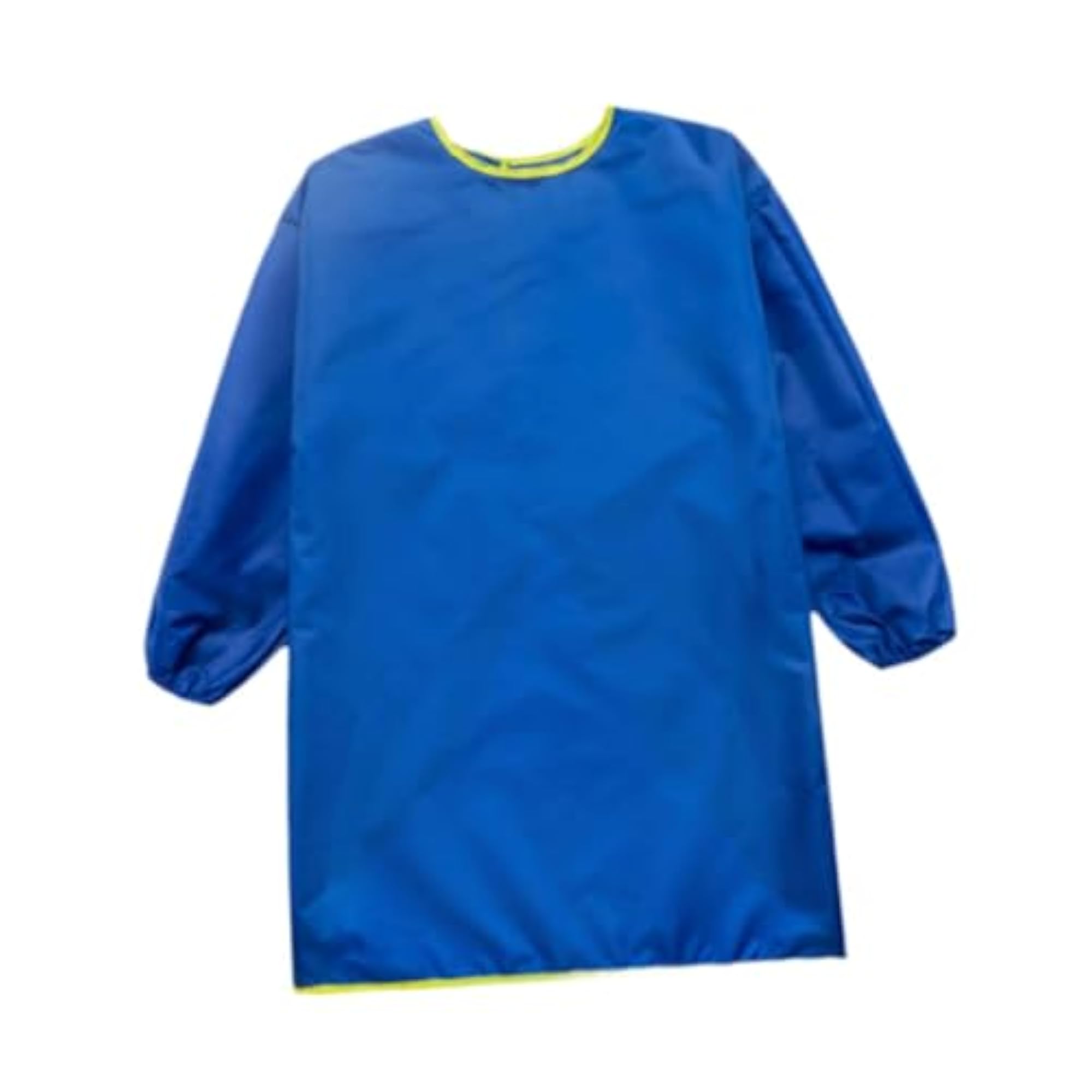 Children's Art Apron Feeding Bib, Blue