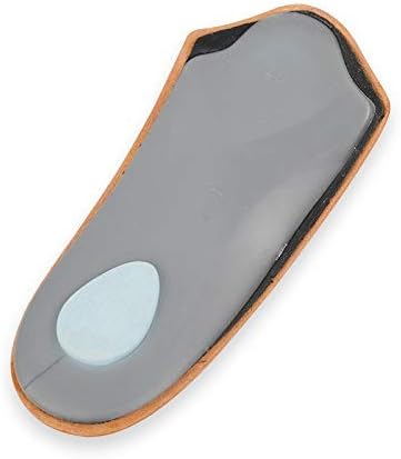 Miniatura 3 de Insertos ortopédicos de cuero con almohadilla metatarsiana, plantillas de soporte de arco de 34, zapato y acolchado en el talón para hombres y