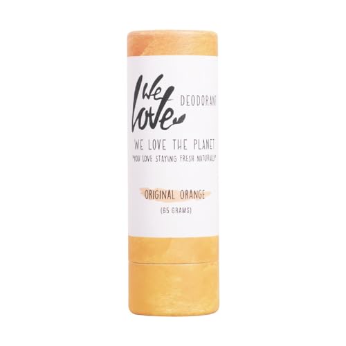We Love The Planet Original Orange Natürlicher Deo-Stick, 65 gramm