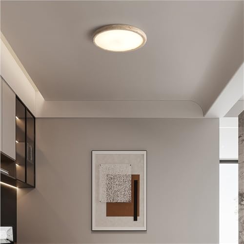 Accesorio de iluminación de travertino amarillo natural y diseño nórdico 4