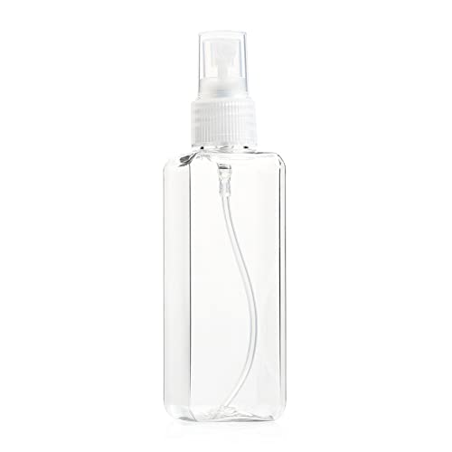 1 Stück 100 ml Transparente wiederverwendbare Kunststoff-Sprühflasche Parfüm Flüssige Make-up-Zerstäuber Leere Kleine Spray Nachfüllbare Flasche Reiseflaschen