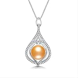 Zirkon -Drop -Anhänger frischwasserkultiviertes Perlenhändler für Frauen in China