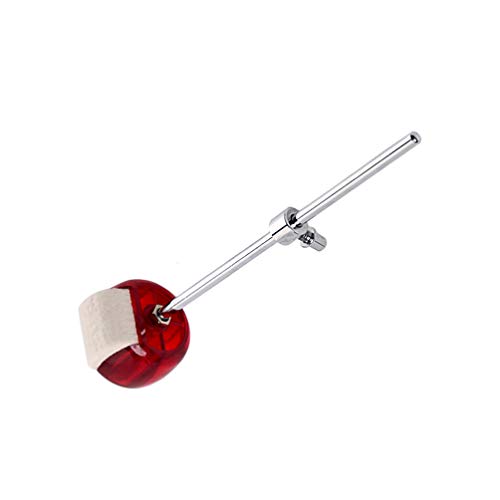 Martillo para batería Drum Drum Hammer con cabeza de goma, accesorio ligero para percusión, color rojo miniatura 5