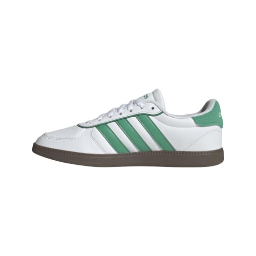Image of adidas Womens Breaknet Sleek Sneakers Shoes Casual - Brown
