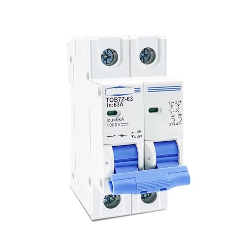 Minidisyuntor solar TOB7Z-63 con corte magnético de alta velocidad y aislamiento de 1000V CC 2