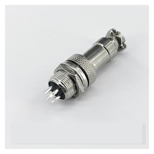 Conector redondo de metal GX16-5 cores macho y hembra miniatura 2