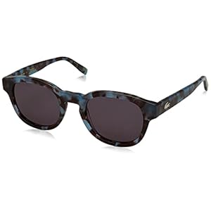Lacoste L939SENG-215 Lunettes de Soleil, Havana Blue, Taille Unique Mixte