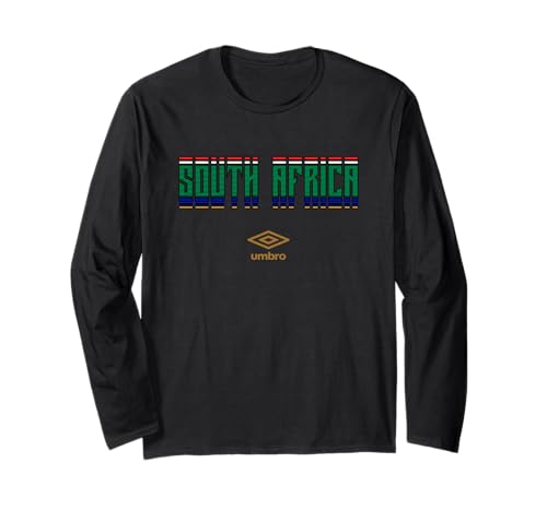 Umbro International Soccer South Africa Stacked Logo Long Sleeve T-Shirt
