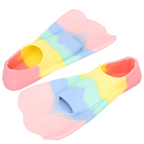 BESPORTBLE Silicone Kids Swimming Fins Snorkeling Diving Flipper Lightweight Snorkeling Gear for Children