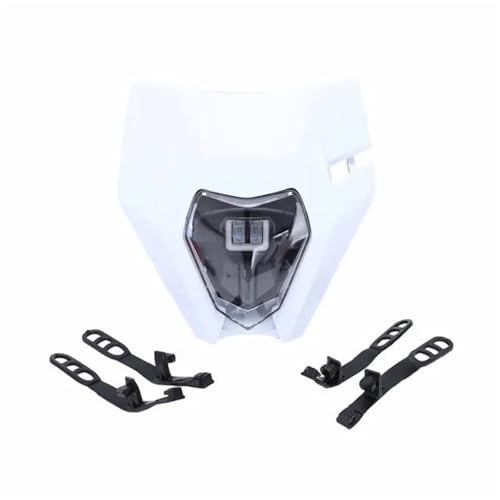 Feux de Travail Moto Tout-terrain Lampe Phare Rond pour Sessions Nocturnes SXF MX