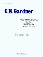 O1409 - Progressive Studies for the Snare Drum - BK. 1 Elementary 0825825695 Book Cover
