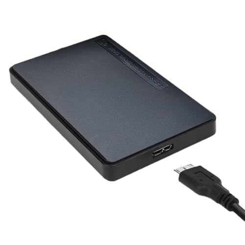 Carcasa de disco duro externo de 6.3 cm USB 3.0, funda de transferencia de datos para PC, portátil, accesorios externos