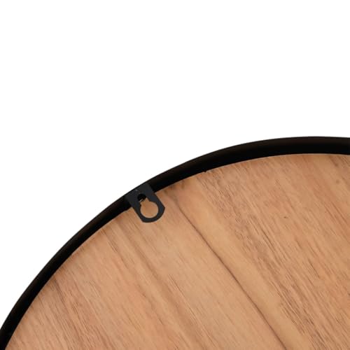 Horloge murale marron Ø39 cm grande pendule murale salon