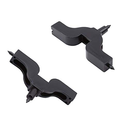 Huaxiangoh 2PCS Drip Irrigation Hose Hole Punch Tool Garden Drill Hose Connector Hole Punch Drilling Drip Fitting