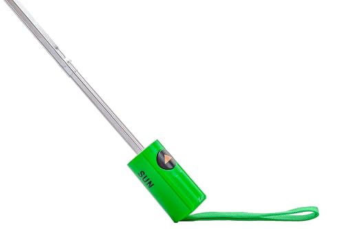 Image of Sun X-Series 3 Fold 40 inches, Automatic Open with UV Coating Umbrella (Green)