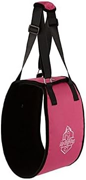 Dog Lift Support Harness/Sling for Hind Legs to Provide Support and Recovery from Injuries or Low Mobility with Adjustable Strap (Pink, L)