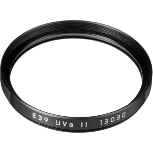 Amazon | Leica E39 39mm UVa II ガラスフィルター ブラック | Leica