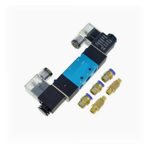 Électrovanne pneumatique 10mm double commande pour inverser un vérin 110V