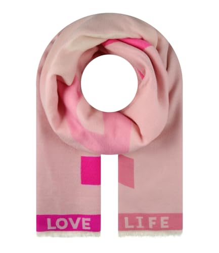 Majea Damenschal Winterschal Strickschal Damen Schal (880044) (rosa 13)