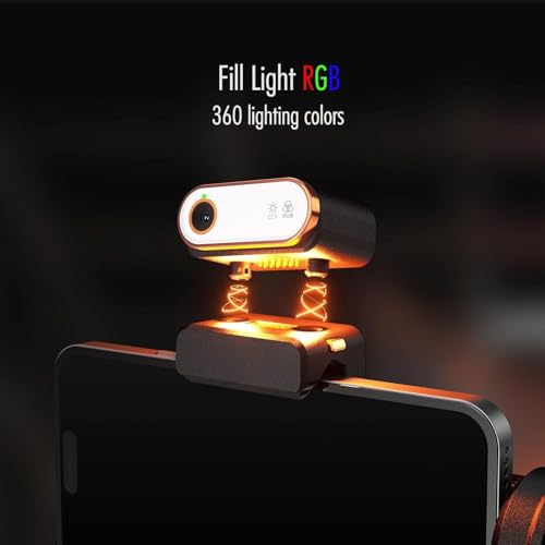 Image of hohem Isteady M7 3 Axis Gimbal Stabilizer for iPhone and Smartphone W /AI Tracking,Detachable Touchscreen Remote,Extension Pole,Magnetic Fill Light for Video Recording, Black