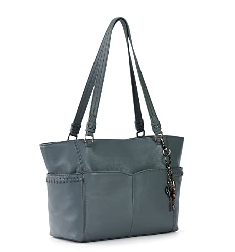 The Sak Womens Sequoia Leather Tote, Dusty Blue Ii, One Size Us #TOP1