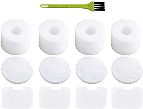 Podoy NV42 Filters Compatible with Shark NV46 UV410 NV36A NV44 NV36 NV46C Navigator Vacuum Filter Replace Part XFF36(Pack of 4)