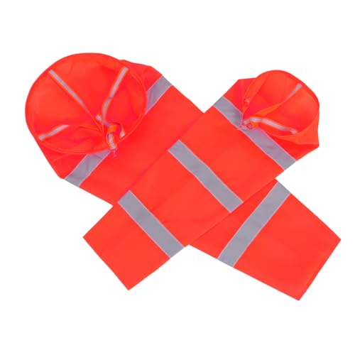CAXUSD 2piezas Veleta Manga De Viento Reflectante Bolsa para Medir El Viento Indicador De Dirección del para Exterior Jardín De Construcción Rescate De Emergencia