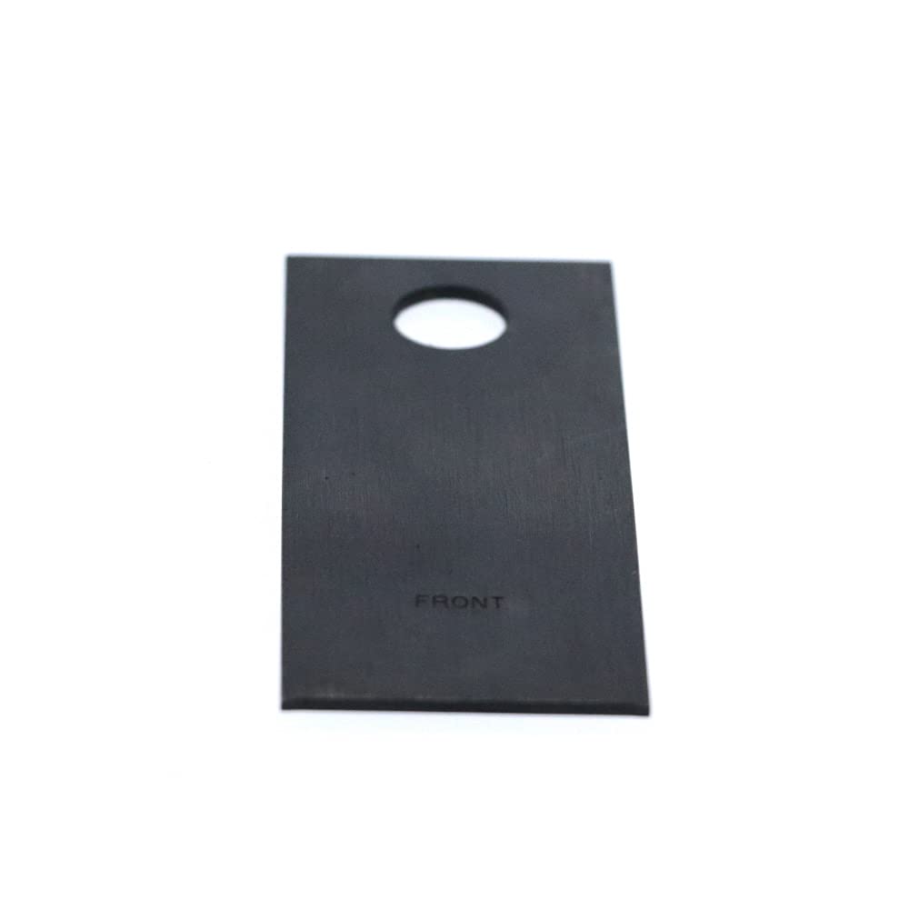 Image of the BOSTITCH FC9725 Driver-FC95 replacement part, a dark rectangular piece with an oval hole at the top and the word 'FRONT' embossed near the bottom.