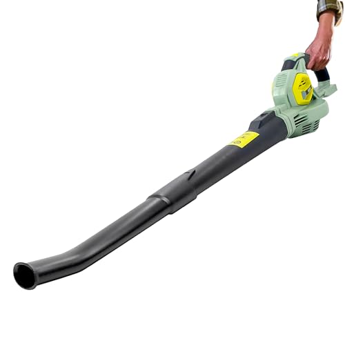 Avilia Soffiatore a Batteria per Foglie - Ideale per Giardinaggio, Leggero e Smontabile, a 2 Velocità, Tubo 58cm, Motore Bipolare in Rame, 150-210 Km/h, 20V, 96x16x18cm, Batteria non Inclusa