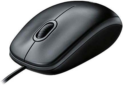 Logitech M100 USB PC Mouse Compatible with Laptop PC Windows Mac Linux Grey (Pack of 10)
