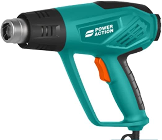 Suzec Power Action Hot Air Gun HG2000V 220-240V,50Hz Input Power 2000W Accessory 6 pcs (HG2000V, Green & Black) at Rs. 1228
