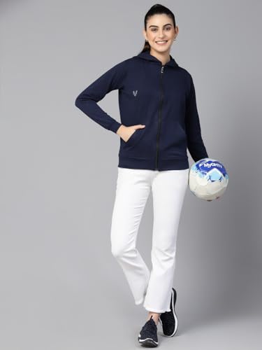 Image of UZARUS Women's Cotton Anthra Sweatshirt Hoodie