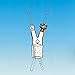 ACE GLASS 5034-11 Series Thred "Twin" Adapter, 24/25 Joint