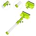 MotiveTech Squeegee for with Scouring Pad, Cleaning Brush for Glass, Green