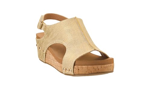 Image of Corkys Footwear Volta Wedge - Chic Elegance Meets All-Year Comfort with a 2-Inch Cork Heel and Marshmallow Insole for Stylish Everyday Wear and All-Day Comfort
