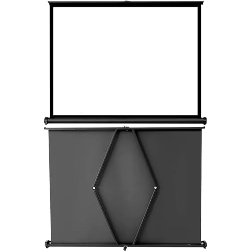 Pantalla de Proyección Manual 50" 16:9 Plegable y Portátil miniatura 1