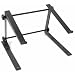 Produktbild Power Dynamics DJLS1- Laptop Ständer, ergonomischer Notebook-Ständer für das Büro, Laptopständer für DJs, kompatibel mit den meisten 10-17" Laptops - Schwarz