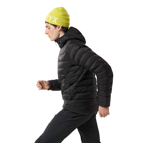 Image of Arc'teryx Cerium Hoody, Men's Down Jacket | Packable, Insulated Men's Winter Jacket with Hood | Black, X-Small