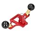 Router Plane for Woodworking | Adjustable Depth Aluminum Alloy Handheld Grooving Tool | Single Line Right Angle Planing/Slotting/Trimming | High Carbon Steel Cutter, 46x12mm