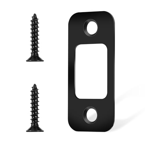 Deadbolt Strike Plate Door Backplate Door Strike Plate with 2 Screws 1