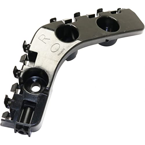 DAT AUTO PARTS Front Right Passenger Side Bumper Cover Support Bracket Mount Retainer Replacement For 2014-2022 Jeep Grand Cherokee Except SRT & Trackhawk Black Textured Plastic CH1033103 68144218AE