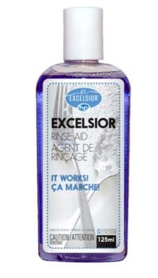 Excelsior HEDISH1LWMGK-U Complete Cleaning and Deodorizing Solution for Dishwashers, Dishwares, 3 Pack Bundle: 1L Dishwashing Detergent, 125ml Rinse Aid, 120ml Dishware Stain Remover, Fresh Scent - Thumbnail 4